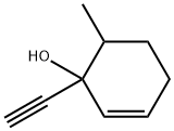 2-Cyclohexen-1-ol, 1-ethynyl-6-methyl- (6CI) Struktur