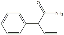 3-Butenamide,  2-phenyl-  (6CI) Struktur