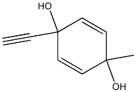 2,5-Cyclohexadiene-1,4-diol, 1-ethynyl-4-methyl- (6CI) Struktur