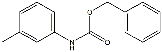 Carbanilic acid, m-methyl-, benzyl ester (6CI) Struktur