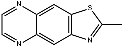 Thiazolo[4,5-g]quinoxaline, 2-methyl- (6CI) Struktur