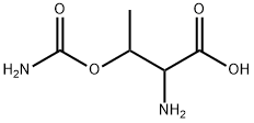 Allothreonine, carbamate, DL- (6CI) Struktur