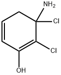 Phenol,  3-amino-2,3-dichloro-  (6CI) Struktur