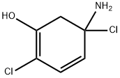 Phenol,  5-amino-2,5-dichloro-  (6CI) Struktur