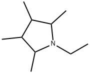 Pyrrolidine, 1-ethyl-2,3,4,5-tetramethyl- (4CI) Struktur