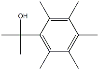 Benzyl alcohol, heptamethyl- (4CI) Struktur