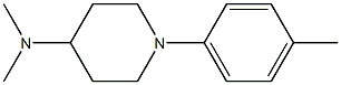 Piperidine, 4-dimethylamino-1-p-tolyl- (4CI) Struktur