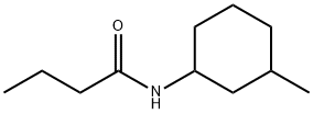 Butyramide,  N-3-methylcyclohexyl-  (5CI) Struktur