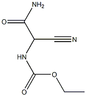 Carbamic  acid,  (carbamoylcyanomethyl)-,  ethyl  ester  (5CI) Struktur