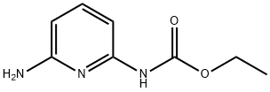 2-Pyridinecarbamic  acid,  6-amino-,  ethyl  ester  (5CI) Struktur