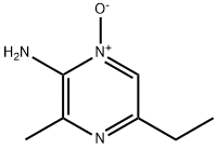 Pyrazine,  2-amino-5-ethyl-3-methyl-,  1-oxide  (5CI) Struktur