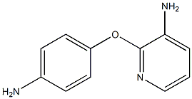 Pyridine, 3-amino-2-[p-aminophenoxy]- (5CI) Struktur