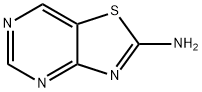 Thiazolo[4,5-d]pyrimidine,  2-amino-  (5CI) Struktur