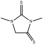 Hydantoin,  1,3-dimethyl-2,4-dithio-  (5CI) Struktur