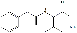 Phenaceturic  acid,  o-amino--alpha--isopropyl-  (5CI) Struktur