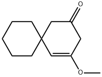 Spiro[5.5]undec-4-en-2-one, 4-methoxy- (5CI) Struktur