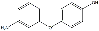 Phenol, p-(m-aminophenoxy)- (6CI) Struktur