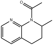 1,8-Naphthyridine,  1-acetyl-1,2,3,4-tetrahydro-2-methyl-  (4CI) Struktur