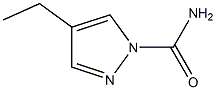 Pyrazole-1-carboxamide, 4-ethyl- (6CI) Struktur