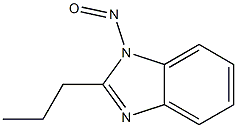 Benzimidazole, 1-nitroso-2-propyl- (6CI) Struktur