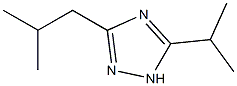 s-TriazOle, 3-isobutyl-5-isopropyl- (6CI) Struktur