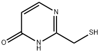 4-Pyrimidinol, 2-(mercaptomethyl)- (6CI) Struktur