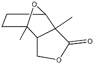 2,7-dimethyl-4,10-dioxatricyclo[5.2.1.0~2,6~]decan-3-one Struktur