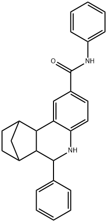 N,10-diphenyl-9-azatetracyclo[10.2.1.0~2,11~.0~3,8~]pentadeca-3,5,7-triene-5-carboxamide Struktur