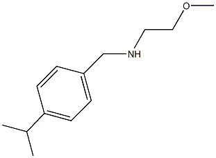 N-(4-isopropylbenzyl)-N-(2-methoxyethyl)amine Struktur