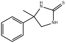 4-methyl-4-phenyl-2-imidazolidinethione Struktur