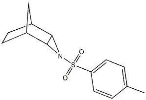 3-[(4-methylphenyl)sulfonyl]-3-azatricyclo[3.2.1.0~2,4~]octane Struktur