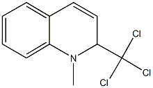 1-methyl-2-(trichloromethyl)-1,2-dihydroquinoline Struktur