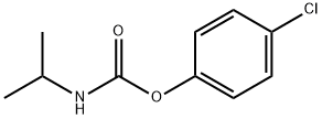 4-chlorophenyl isopropylcarbamate Struktur