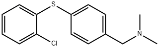 N-{4-[(2-chlorophenyl)sulfanyl]benzyl}-N,N-dimethylamine Struktur