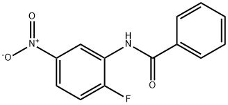 N-{2-fluoro-5-nitrophenyl}benzamide Struktur