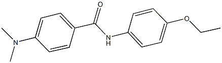 4-(dimethylamino)-N-(4-ethoxyphenyl)benzamide Struktur