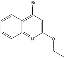 4-bromoquinolin-2-yl ethyl ether Struktur