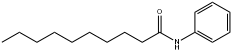 N-phenyldecanamide Struktur