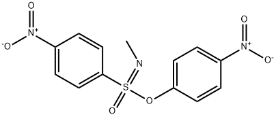 4-nitrophenyl 4-nitro-N-methylbenzenesulfonimidoate Struktur