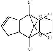 1',7',8',9'-tetrachlorospiro(1,3-dioxolane-2,10'-tricyclo[5.2.1.0~2,6~]deca[3,8]diene) Struktur