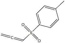 1-methyl-4-(1,2-propadienylsulfonyl)benzene Struktur