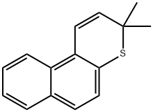 3,3-dimethyl-3H-benzo[f]thiochromene Struktur