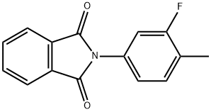 2-(3-fluoro-4-methylphenyl)-1H-isoindole-1,3(2H)-dione Struktur