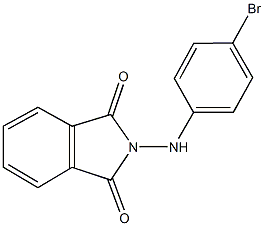 2-(4-bromoanilino)-1H-isoindole-1,3(2H)-dione Struktur