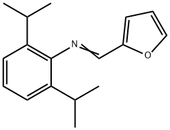 N-(2,6-diisopropylphenyl)-N-(2-furylmethylene)amine Struktur