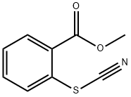 methyl 2-(cyanosulfanyl)benzoate Struktur