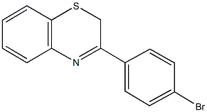 3-(4-bromophenyl)-2H-1,4-benzothiazine Struktur