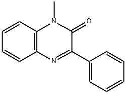 1-methyl-3-phenyl-2(1H)-quinoxalinone Struktur