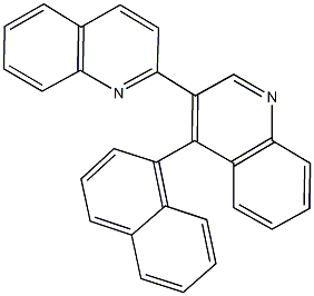 4-(1-naphthyl)-2',3-biquinoline Struktur