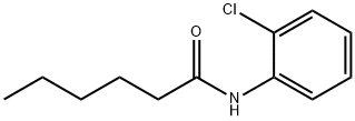 N-(2-chlorophenyl)hexanamide Struktur